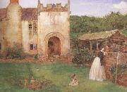 John William North,ARA Halsway Court (MK46) oil painting picture wholesale